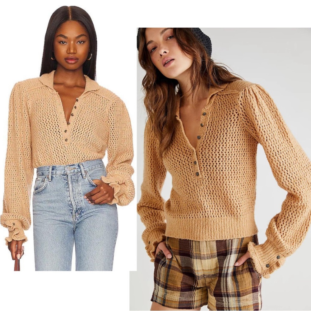 Free People Care Snowdrift Sweater